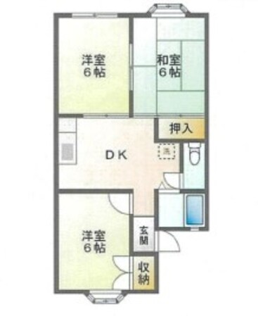 マノワールAの物件間取画像